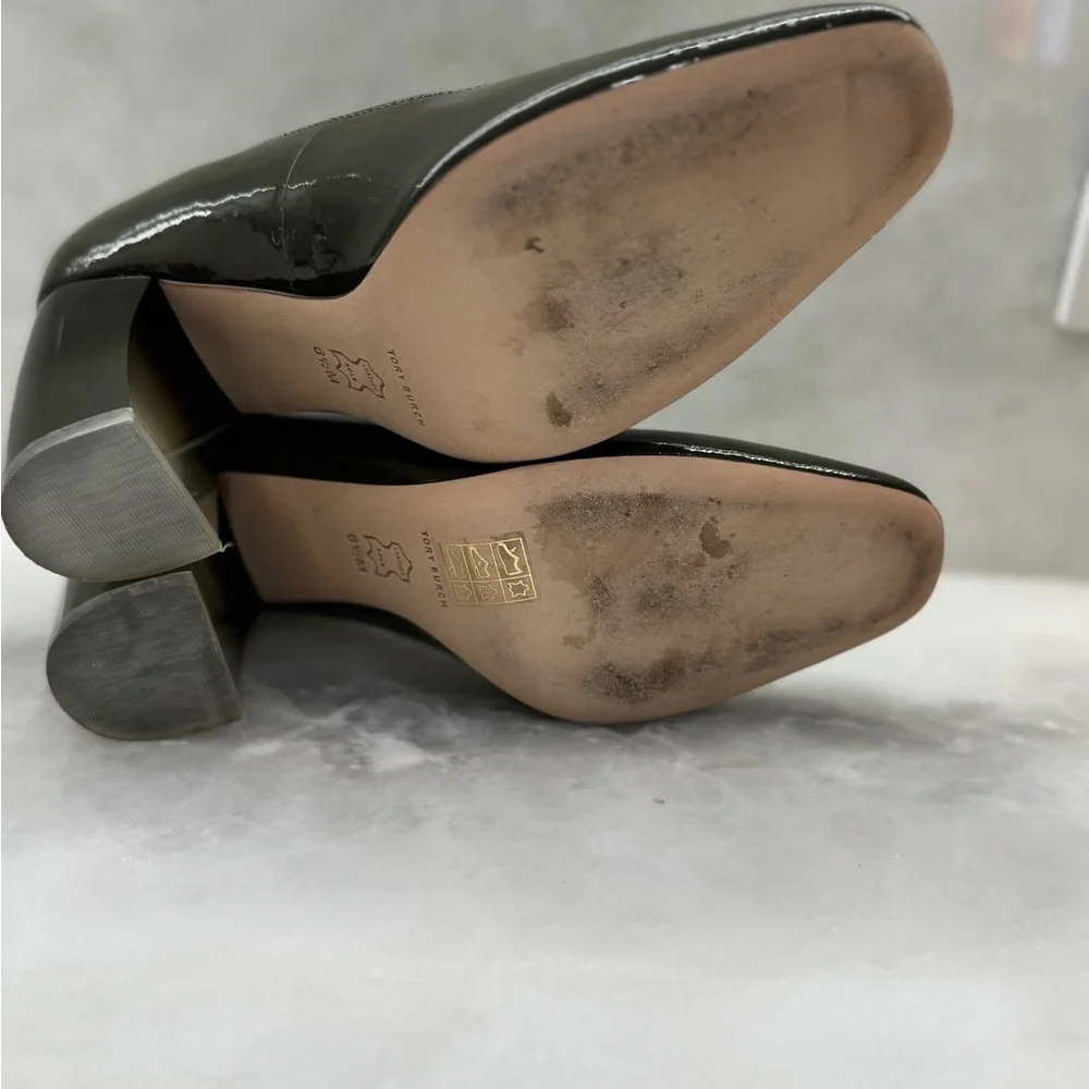 Tory Burch 6.5 Banana Heel Pumps Color Moss